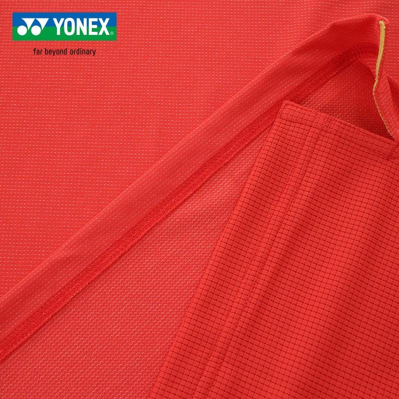 YONEX Быстросохнущая дышащая легкая спортивная жилетка для тенниса и бадминтона мужские топы 10734YX212