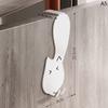 Cute Cartoon Cat Behind Door Hook Home Punch Free Kitchen Bathroom Cabinet Hanger Multi-Purpose Iron Key Hat Clothes Hook