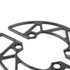 Cycle Chainring Guard Aluminum Alloy 104BCD Cycle Sprocket Protector for 38 to 40T Positive Negative