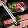 1PC Kitchen Tongs Korean Barbecue Tongs Clip Anti-scald Bread Clip Buffet Food Clip Kitchen Tools
