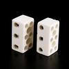 2Pcs 8 Hole 2W8H High Temperature Resistant Ceramic Terminal Block 15A 250V
