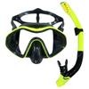 Underwater Snorkeling Half Face Face Swimming Mask Set Scuba Diving Respirator Masks Anti Fog Safe Breathing Snorkeling Masks for Crystal Clear Views