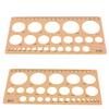 1X Quilling Ruler Template Tool Kit Circle Size Origami Paper Quilled Creat DIY