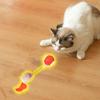 Интерактивная игрушка для кошек, катящийся мяч, электрическая самодвижущаяся игрушка с плюшевой мышкой