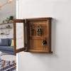 Wooden Cabinet Key Rack Rustic Key Hook Creative Wall-Mounted Key Holder  Hallway