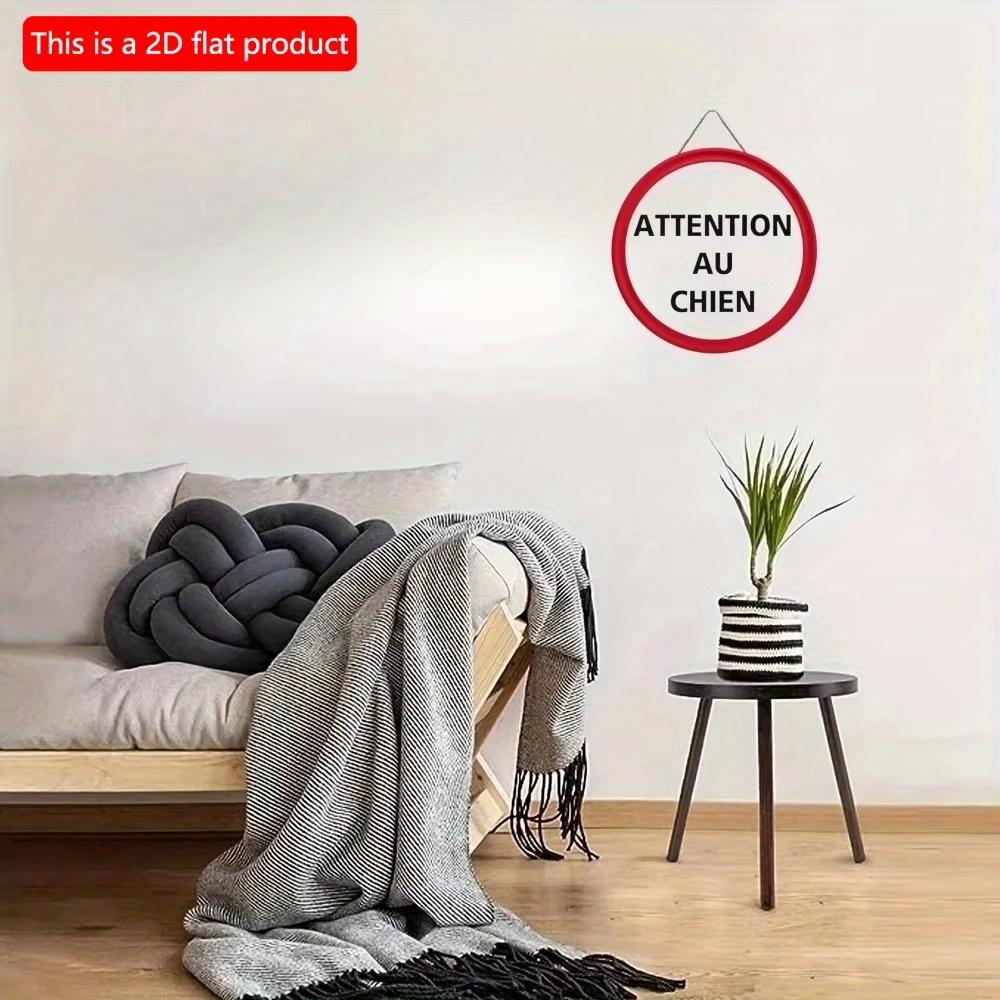 1 шт. 2d плоский круглый деревянный знак - 20 см Посторонним вход воспрещен Предупреждение Видеонаблюдение Настенный плакат Доска Двор Жесткий Знак Безопасности