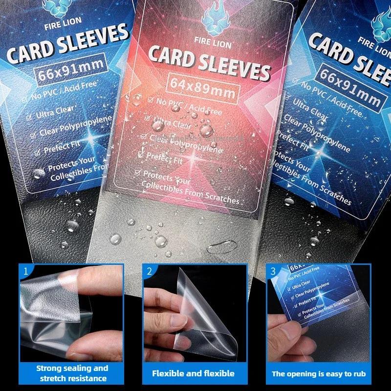 Card Sleeves Toploaders for Trading Card Soft Baseball Penny Card Protective Film Fit for Football Sports Game Cards Holder