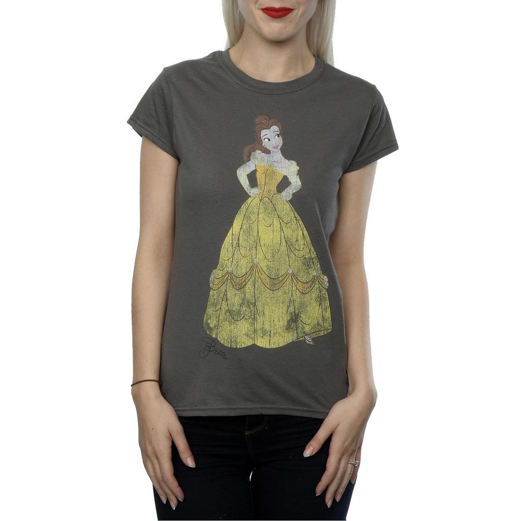 Disney Princess Womens/Ladies Classic Belle Cotton T-Shirt