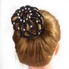 Furling Ornament Balle Crochet Elastic Crystal Handmade Pearl Hair Nets Bun Net Hair Bun Headwear