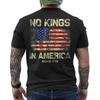 No Kings In America Since 1776 Vintage America Flag No Kings ON BACK T-Shirt