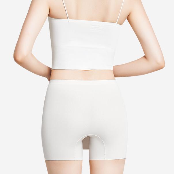 Защитные трусики, женское нижнее белье, не оставляющее следов треугольное антибликовое двухслойное блокирующее дно из ледяного шелка, брюки с четырьмя углами