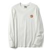 Export Surplus Cotton Long-Sleeve T-Shirt for Early Autumn, Men's Embroidered Round-Neck Loose Fit Versatile Trendy Top