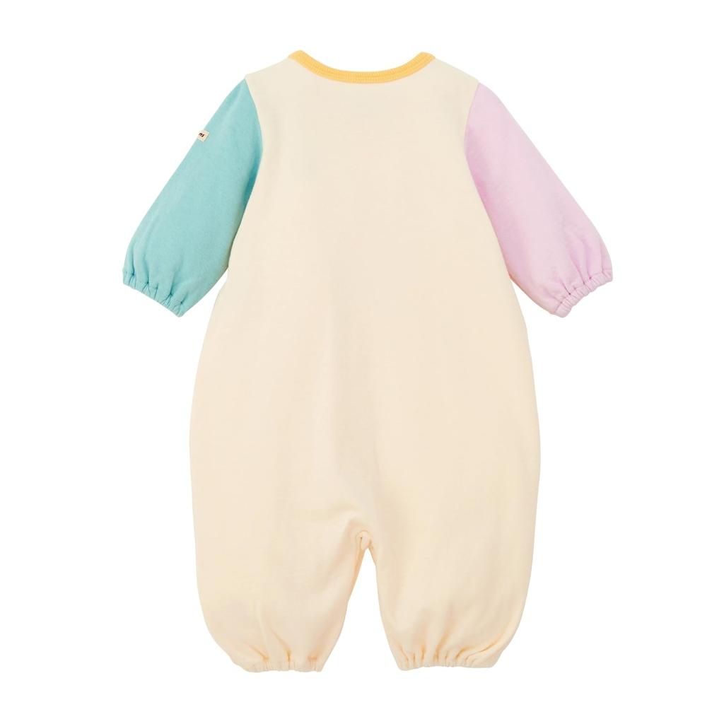 MIKIHOUSE HOT BISCUITS and Size 50 Two-Way All-in-One, Boys' Girls' Baby/Kids' Clothing, Multicolor, (50-60cm), 70-2615-142