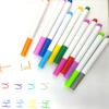 8/12Pcs Water Soluble Chalk Markers LED Boards Art Crafts Smooth Application Bold Lines Erasable Ink Neon Pens