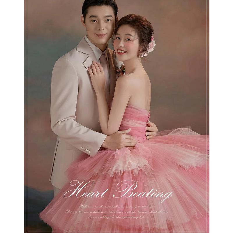 Заголовок Свадебное платье Новое В помещении Уличная съемка Пышное платье Цветное платье Темперамент Банкет Легкое свадебное платье