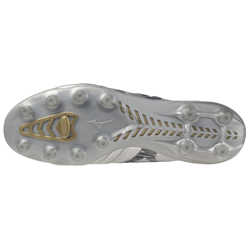 Mizuno Morelia Neo 4 Beta Japan FG 'Platinum Silver Pack Silver Gold' Men's P1GA254004