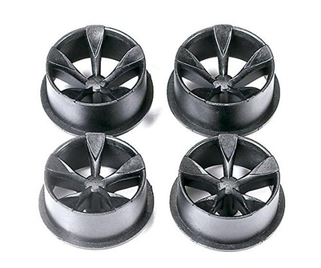 Tamiya Mini 4WD Special Project Shadow Shark Red Metallic с колесами, армированными карбоном 95290