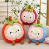Новая фруктовая подушка Креативная плюшевая игрушка Мангостин Куклы Украшения для гостиной Подарок на день рождения