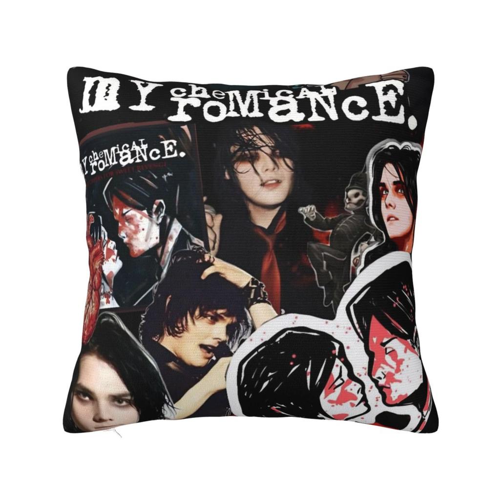 My Chemical Romance MCR Музыкальная Группа Наволочка Чехол для Подушки Мягкая Наволочка Милые Забавные Наволочки Для Дивана Домашний Декор