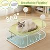 Free-Standing Elevated Cat Bed with Removable Washable Mesh Fits Up To 10kg Elevated Cat Hammock Bed for Cats and Small Dogs
