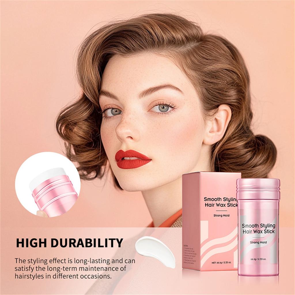 Styling Wax Stick 66.1g Broken Hair Finishing Cream Anti-frizzy Long-lasting Styling Wax