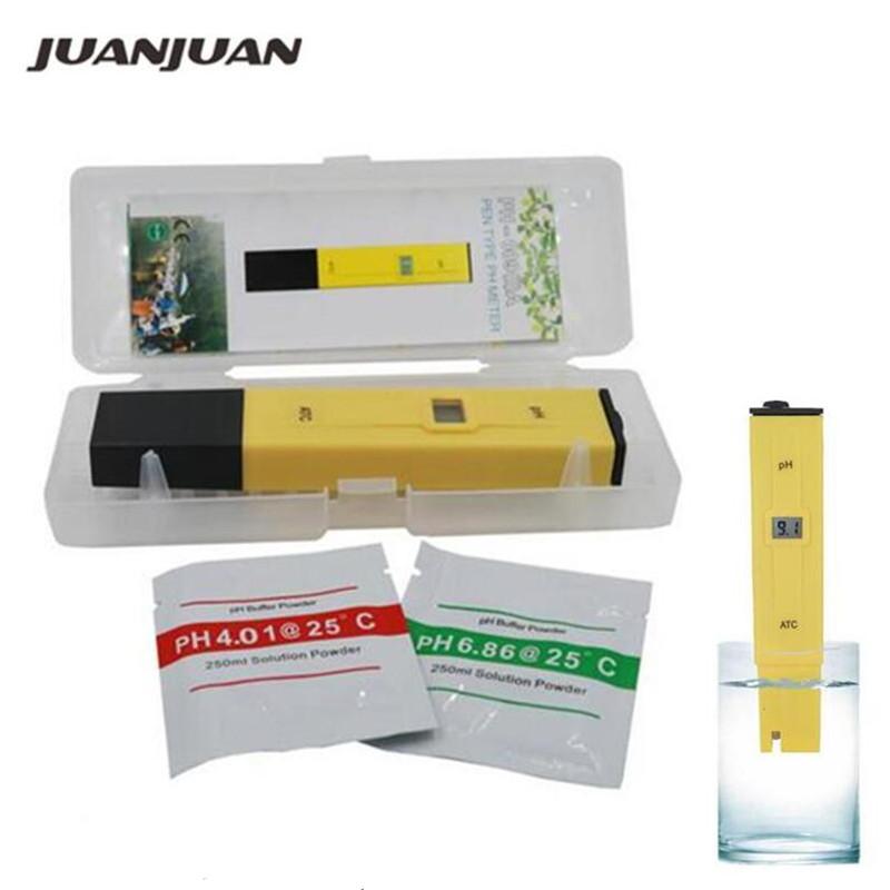 10/20pcs/lot ATC PH METER Water Acid Tester DIGITAL Meter Pool Water Acidity Pocket Pen with retail box