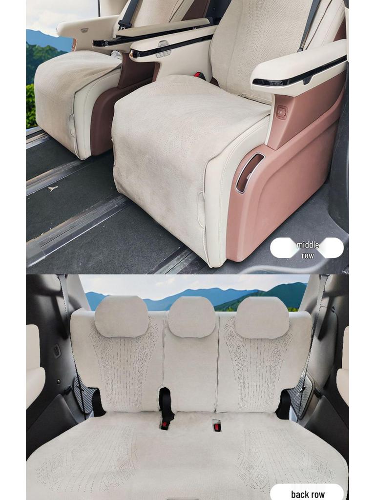 BYD Xia Zuo Cushion Seat Cover: Breathable, Ventilated Suede Mat for All-Season Use in Business Vehicles