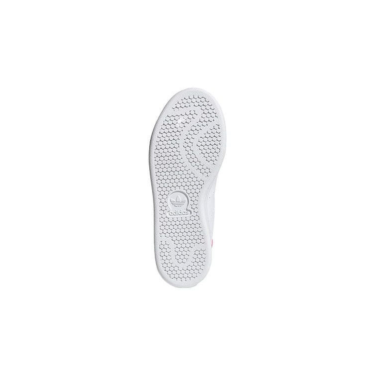 adidas Stan Smith J White Bold Pink Детские кроссовки Cloud-White FX7522