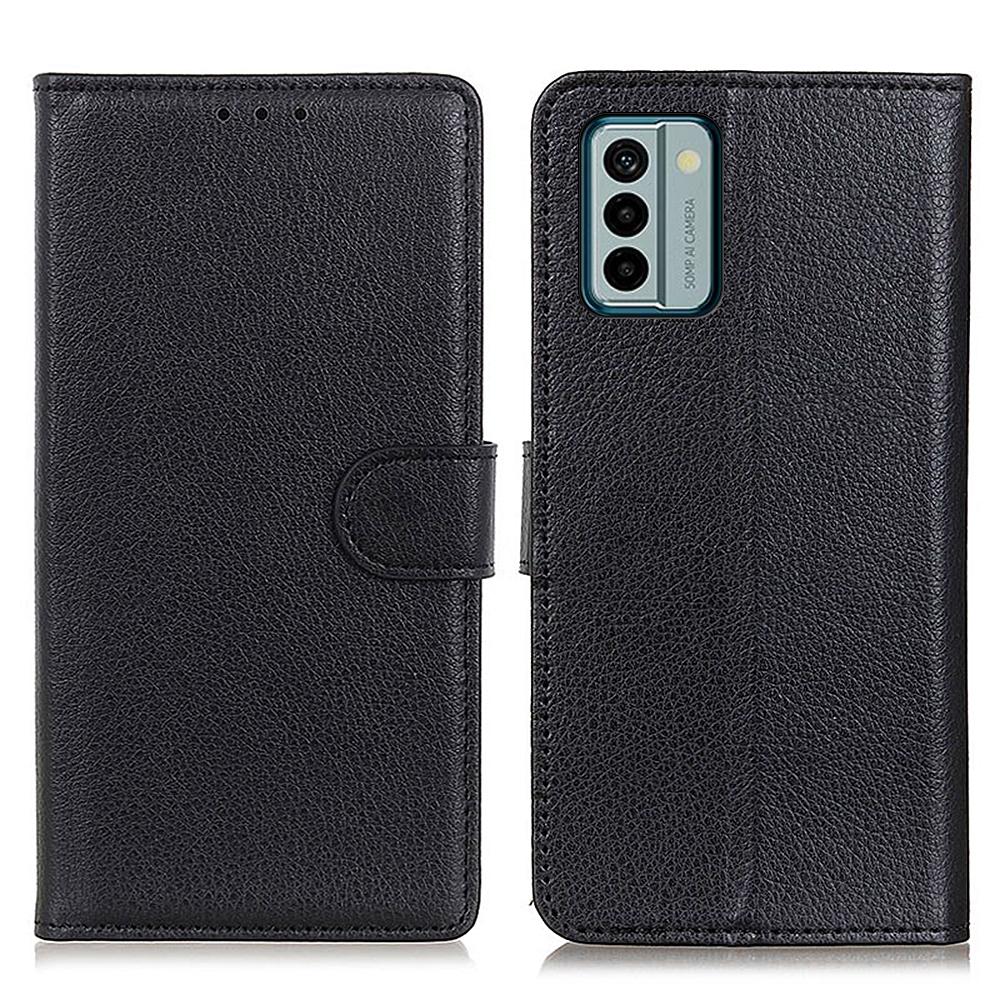 Для Nokia G22 Кошелек PU Кожаный Чехол для Телефона Подставка Текстура Личи Чехол для Мобильного Телефона