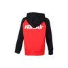 Nike Kids Logo Print Zip Hoodie Sweatshirt With Color Block Design Kids Tops Multicolor CJ7855-011
