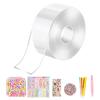 1 Set 300CM Nanometer Tape Bubble Kit with Accessories Stress Relief Elastic