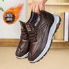 Новая теплая мужская повседневная обувь Модная мужская хлопковая обувь Продажа Противоскользящие износостойкие мужские зимние ботинки Para Hombre