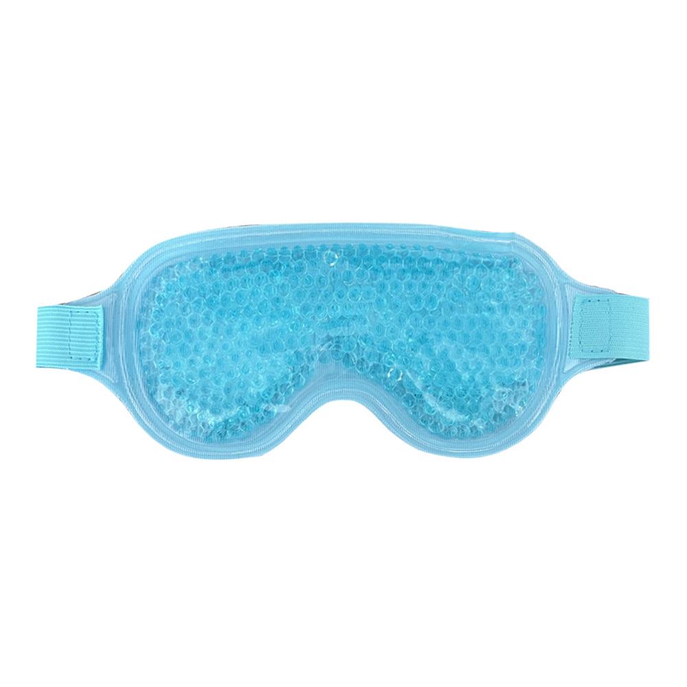 Summer Gel Bead Eye Mask: Hot & Cold Therapy for Sleep and Travel
