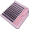 Mixed Length Cluster Lashes Kit DIY False Eyelashes New Individual Lashes  Eyelash Extension