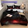 3Pcs Survival Postapocalyptic World Bedding Set Quilt Cover Pillowcase Home Christmas Xmas Halloween Gift 1 Duvet Cover 2 Pillowcase M92480