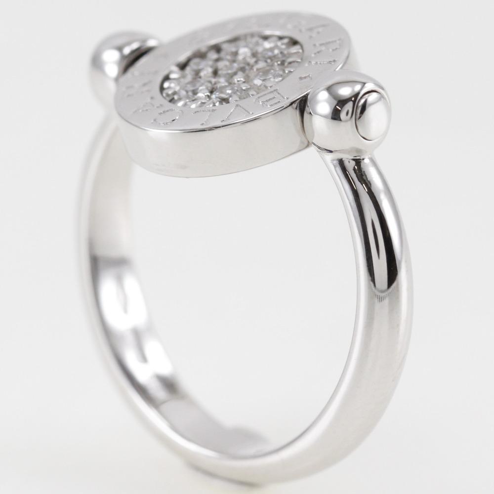 Bvlgari Кольцо с лазуритом из белого золота 18 карат #4.9(Наш размер) 6г Женщины Б/У