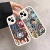 Чехол для телефона Rock Band THE C-CURE Music для IPhone 16 15 14 13 12 11 Pro Max Plus Мягкий кожаный чехол