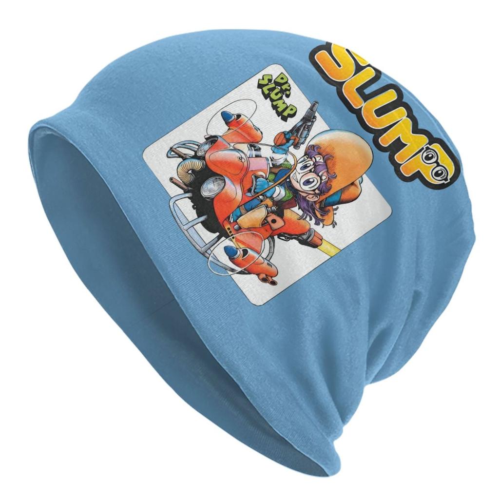 Unisex Bonnet Winter Warm Knit Hat Arale Norimaki Dr Slump Street Beanies Caps Adult Anime Cartoon Beanie Hats Outdoor Ski Cap