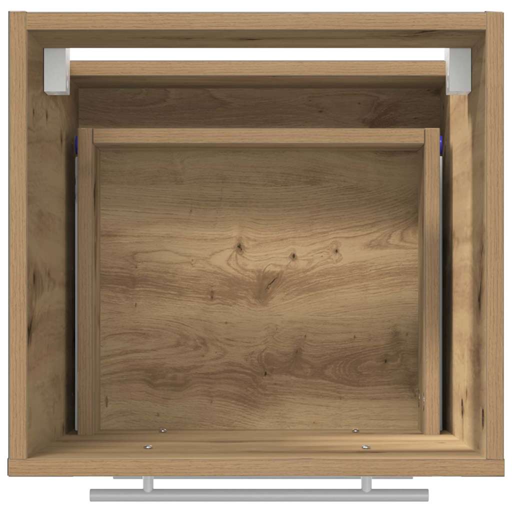 Bathroom Furniture Set with Drawers Brown 41 x 38.5 x 48 cm