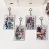 Koreyscha Shaffof Yaltiroq Kartalar uchun Kichik Kartalar va 3 Dyumli Polaroidlar uchun Yulduzli Dizaynli Kartalar uchun G'ilof
