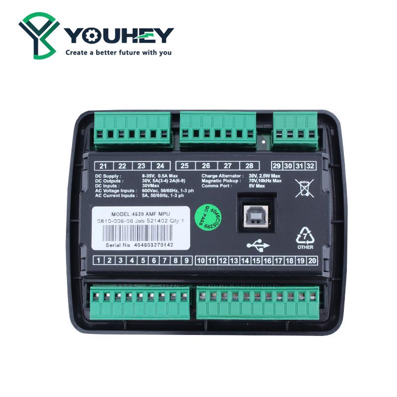 DSE4620 Self-Starting Controller Module with LCD Display for Generator - Includes DSE4520 & DSE7320 Models Accessories.