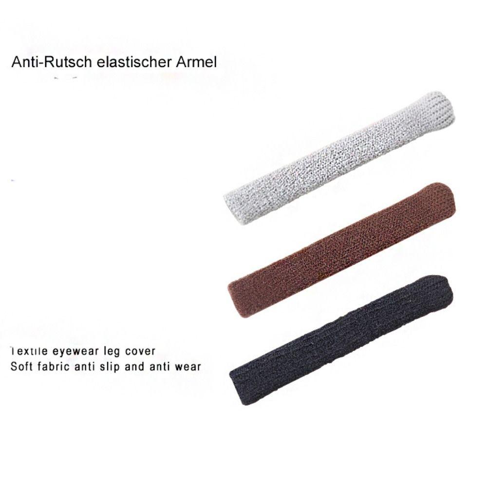 Anti-slip Glasses Temple Knit Glasses Leg Cover Comfort Eyeglass End Temple  Sports