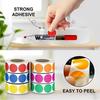 Waterproof Color Coding Labels Coated Paper Dot Labels New Color Round Stickers  Planners Journals