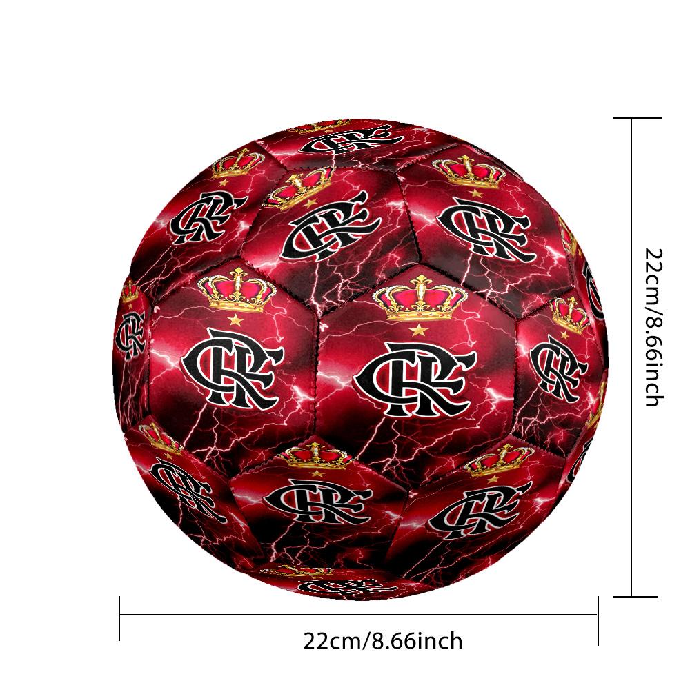 Football Club Printed Size 5 Soccer Balls, High-Quality, Anti-Slip, Protective Football, A Unique Gift , Birthdays, Christmas Gifts