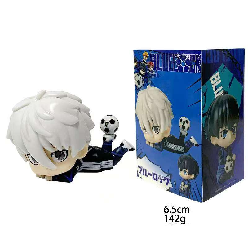 Новая 8,5 см фигурка Megahouse Blue Lock Наги Сэйсиро GEM Аниме Фигурка ПВХ Милый Настольный Декор Модель Игрушки Дети Рождество