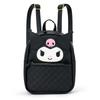 Backpack Kuromi PU Leather Recommended for Ages 3 and Up 159263 Face-shaped