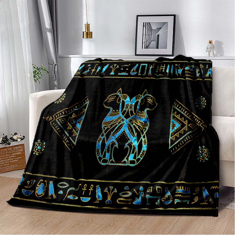 Древний Египет, египетский Бог, одеяло, одеяло для дивана, украшение для спальни, гостиной, одеяло для кровати, одеяло для пикника