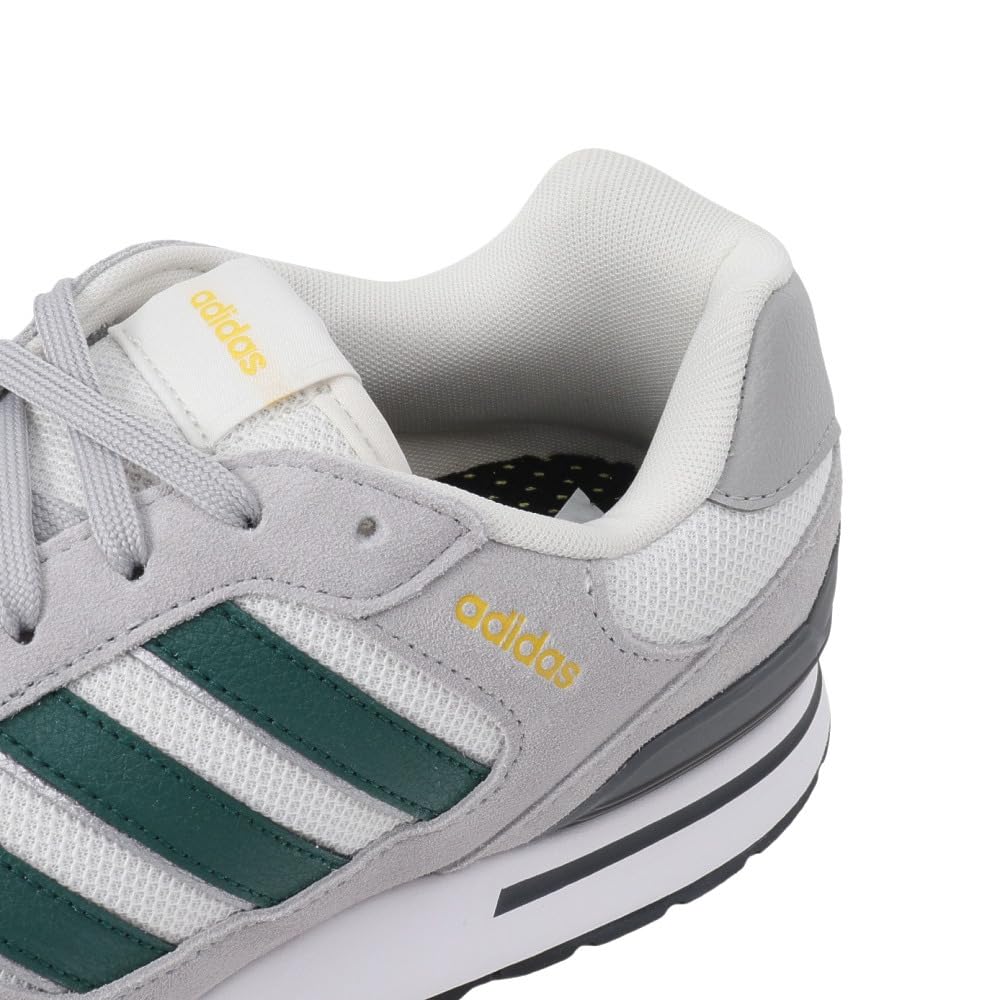 Кроссовки Run 80s NLG92 Серый Белый см [Adidas] Два/Колледж Грин/Коралл (ID1264) 27,0