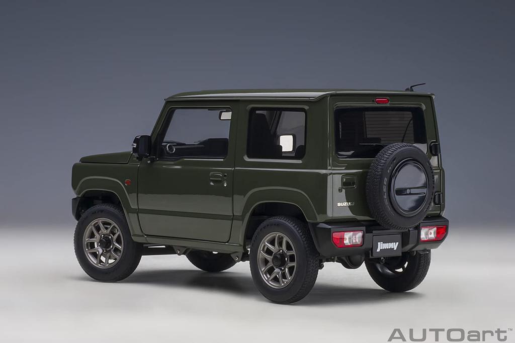 AUTOart Suzuki Jimny Мохово-зеленый Готовый продукт 78504 1/18 (JB64)