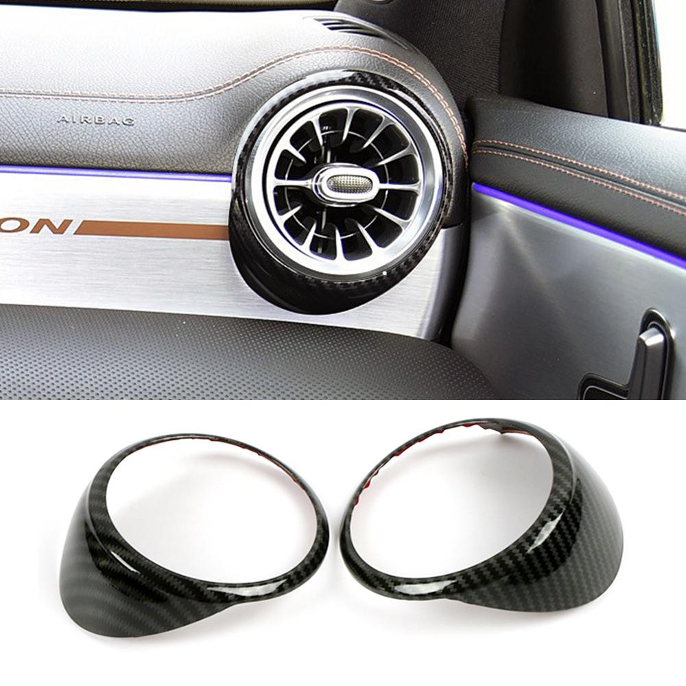 Для Mercedes Benz CLA Class C118 W118 CLA180 CLA200 CLA220 CLA260 часть центральной консоли автомобиля из углеродного волокна, ремонтная отделка, анти